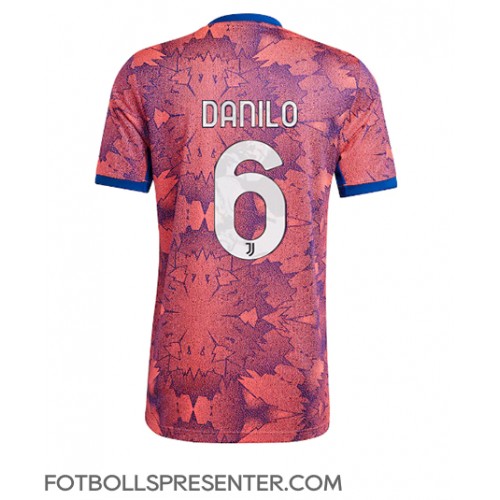 Juventus Danilo #6 Tredje Matchtröja Dam 2022-23 Kortärmad Juventus Danilo #6 Tredje Matchtröja Dam 2022-23 Kortärmad